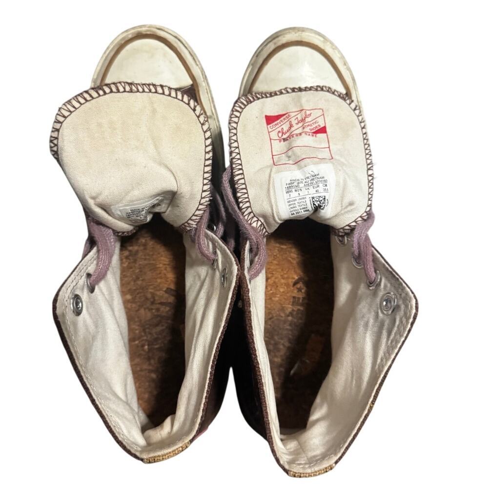 Converse x Bandulu Chuck Taylor All Star High Top Sneakers Mens's 7/Women's 9 - Picture 6 of 8